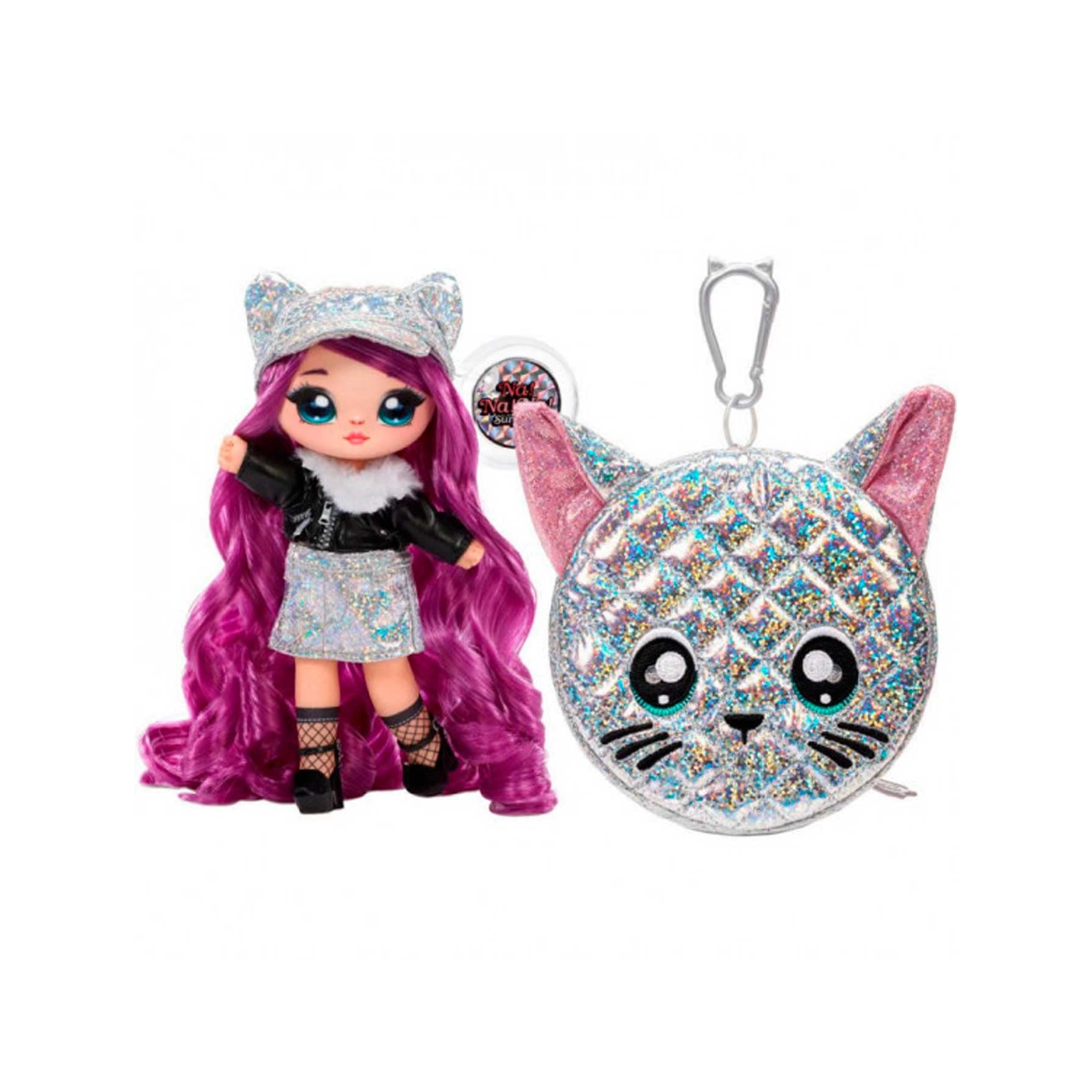 Nanana♡ Na! Na! Na! Surprise 2-in-1 Soft Fashion Doll and Metallic